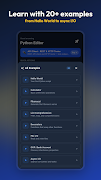 Python Compiler IDE & Editor captura de pantalla 4