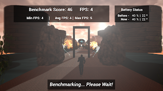 برنامه‌نما Unreal System Benchmark عکس از صفحه