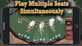 Advanced 21 Blackjack plakat