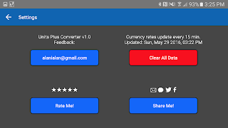 برنامه‌نما Units Plus Converter عکس از صفحه