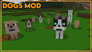 Dog games Mod for Minecraft الملصق