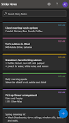 برنامه‌نما Unofficial Sticky Notes عکس از صفحه