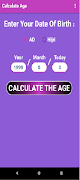 Age Calculator ảnh chụp màn hình 1