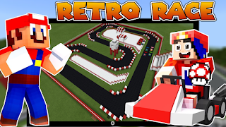 Retro-Rennen Mod + Karte Screenshot 1