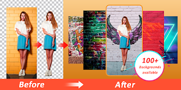 Background Eraser and Changer Ekran Görüntüsü 1