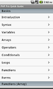 PHP Pro Quick Guide Free постер