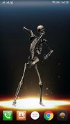 4 Schermata Rap Dancing Skeleton LWP