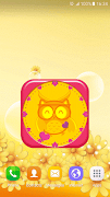 برنامه‌نما Cute Owl Clock Widget عکس از صفحه