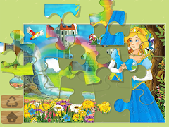Princess Puzzles and Painting poster