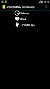 show battery percentage スクリーンショット 4