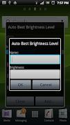 برنامه‌نما Display Brightness Level عکس از صفحه