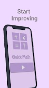 Quick Math تصوير الشاشة 5