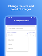 5 Schermata AI Image Generator