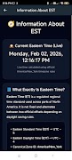 Eastern Standard Time screenshot 5