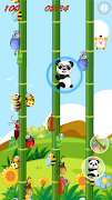 برنامه‌نما Panda Attack: Slide & Throw عکس از صفحه