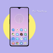 Flat TearDrop - Icon Pack poster