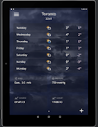 Sharp Weather App स्क्रीनशॉट 3