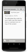 Radio Code Generator for Renau Plakat
