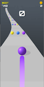 3 Schermata Curvy Path – Ball Runner