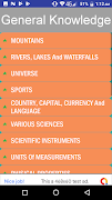 World General Knowledge 스크린샷 1