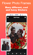 Flowers Frames Photo Editor ảnh chụp màn hình 2