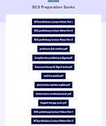 BCS Preliminary Books & Notes Plakat