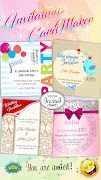 Invitations Card Maker 海报