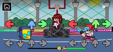 FNF VS Geometry Full Mod Test imagem de tela 3