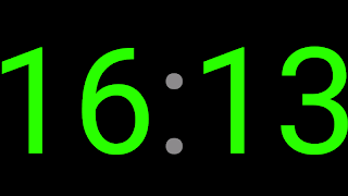 Huge Clock постер