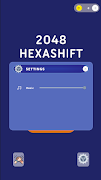 2048 HexaShift imagem de tela 1