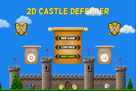 2D Castle Defender poster