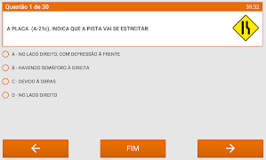 VRUM Simulado DETRAN screenshot 2