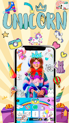 Unicorn Photo Editor Game 海報