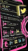 Poster Dark Coding Theme