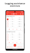 7 Schermata 5x5 Workout Logger