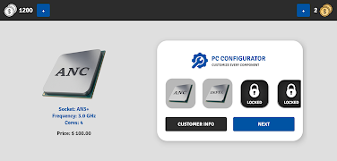 برنامه‌نما PC Building Simulator عکس از صفحه