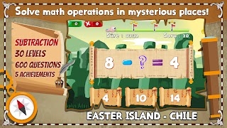 Subtraction Game - Crazy Maths screenshot 1