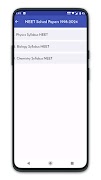 NEET PYQ Solved Papers スクリーンショット 5