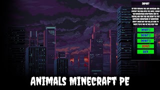 Animals Mod for Minecraft PE syot layar 1