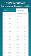 TSV File Viewer تصوير الشاشة 2