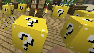 Lucky Block mod for minecraft screenshot 5