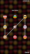 Emoji Pattern Lock Screen Screenshot 1