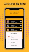 Zip Maker Zip Editor Zip File Manager ภาพหน้าจอ 4