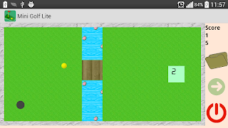 Mini Golf Lite تصوير الشاشة 1