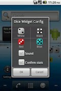 Dice Widget ภาพหน้าจอ 1