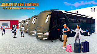 Bus Simulator - Coach Bus Game 截图 2