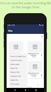 Background voice recorder screenshot 4