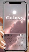 Galaxy Background Theme পোস্টার