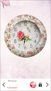 Shabby Chic Clocks Wallpaper screenshot 3