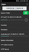 برنامه‌نما Zipper - File Management عکس از صفحه